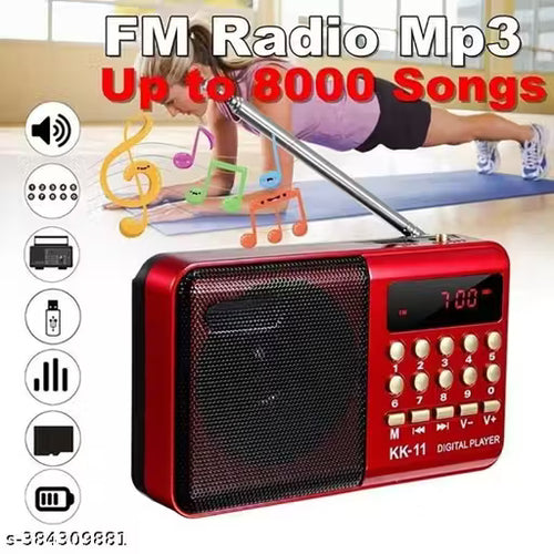 Pocket Blast FM Radio Bluetooth Speaker