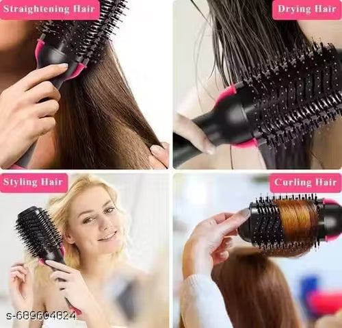 3-in-1 Hot Air Brush Hair Dryer & Volumizer