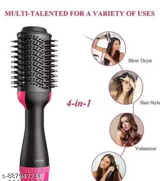 3-in-1 Hot Air Brush Hair Dryer & Volumizer