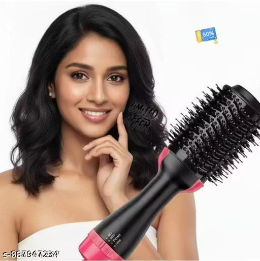3-in-1 Hot Air Brush Hair Dryer & Volumizer