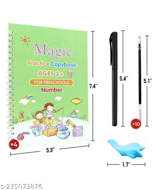 Smart Magic Practice Copybook Set for Kids