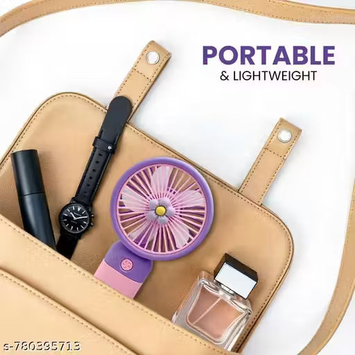 Mini Portable Cartoon USB Rechargeable Fan